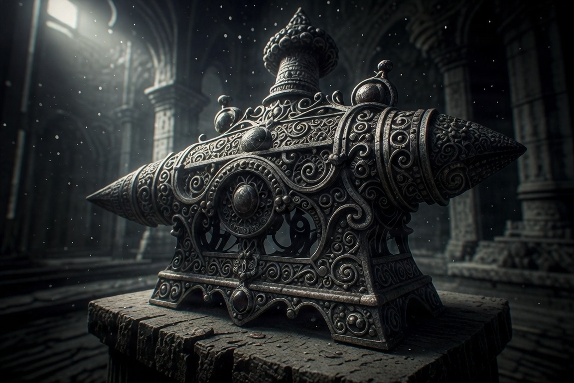 Gothic relic modern gothic art representation